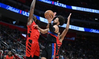 坎宁安29+9阿夫迪亚35+9+7 活塞6人上双力克开拓者